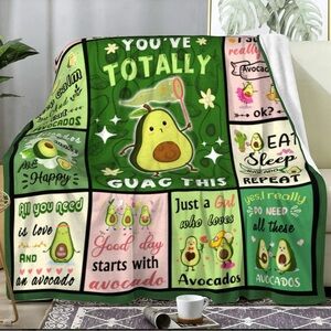 New Avocado Blanket 80x60